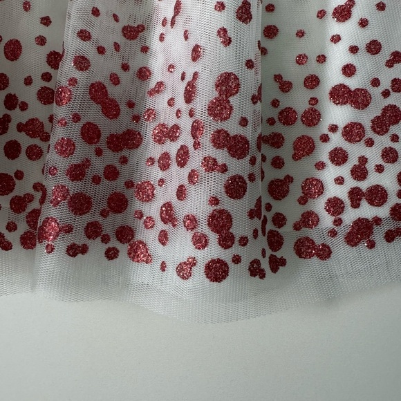 Zunie Christmas Sparkle Glitter Dress Size 4 - Picture 5 of 11